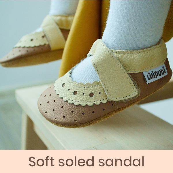 Soft baby sandals