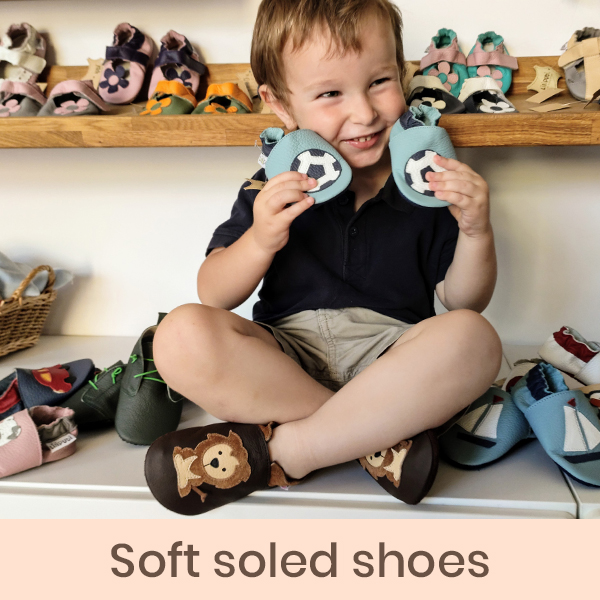 Soft baby shoes