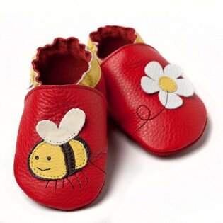 Liliputi® Soft Baby Shoes - Little bee